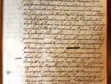 Olomoucký biskup Stanislav Pavlovský z Pavlovic žádá radu města Olomouce o nápravu zvonkohry olomouckého orloje. Kopiář korespondence s panovníkem, úředníky zemskými a biskupskými, města, hodnostáři a institucemi církevními a šlechtou, 1579–1580. Zemský archiv Opava, pobočka Olomouc, fond Arcibiskupství Olomouc, Knihy, inv. č. 84, fol. 8v–8r